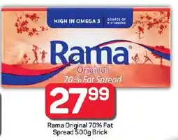 Pick n Pay Hypermarket Rama Original 70% Fat Spread Brick offer
