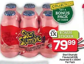 Pick n Pay Hypermarket Steri Stumpie Flavoured Milk Assorted offer