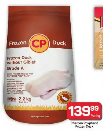 Pick n Pay Hypermarket Charoen Pokphand Frozen Duck offer