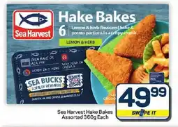 Pick n Pay Hypermarket Sea Harvest Hake Bakes Assorted offer