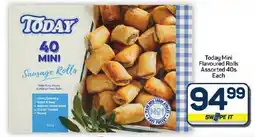 Pick n Pay Hypermarket Today Mini Flavoured Rolls Assorted offer