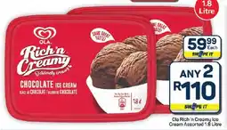 Pick n Pay Hypermarket Ola Rich'n Creamy Ice Cream Assorted offer