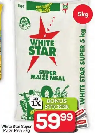 Pick n Pay Hypermarket White Star Super Maize Meal offer