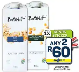 Pick n Pay Hypermarket Buttanut Milk Assorted offer