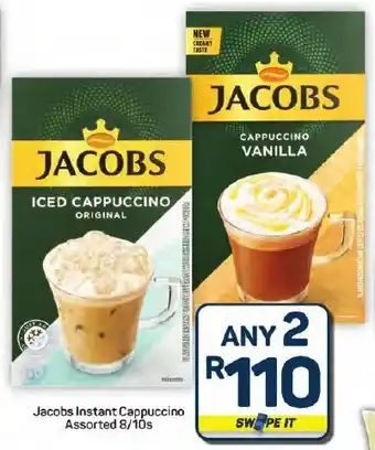 Pick n Pay Hypermarket Jacobs Instant Cappuccino Assorted offer