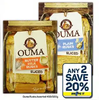 Pick n Pay Hypermarket Ouma Rusks Assorted offer