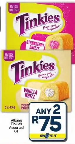 Pick n Pay Hypermarket Albany Tinkies Assorted offer