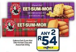 Pick n Pay Hypermarket Bakers Eet-Sum-Mor Shortbread Biscuits Assorted offer
