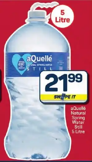 Pick n Pay Hypermarket aQuellé Natural Spring Water Still offer