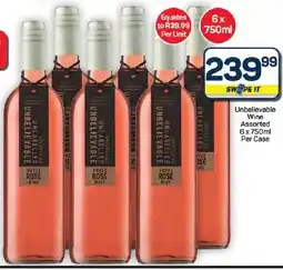 Pick n Pay Hypermarket Unbelievable Wine Assorted offer