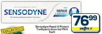 Pick n Pay Hypermarket Sensodyne Repair & Protect Toothpaste Assorted offer