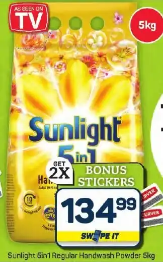 Pick n Pay Hypermarket Sunlight 5in1 Regular Handwash Powder offer