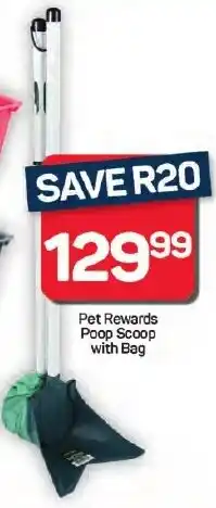 Pick n Pay Hypermarket Pet Rewards Poop Scoop with Bag offer