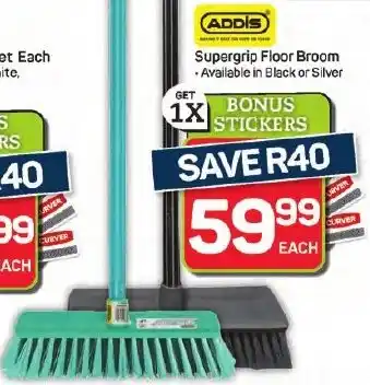 Pick n Pay Hypermarket ADDIS Supergrip Floor Broom offer