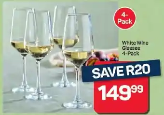 Pick n Pay Hypermarket DAY White Wine Glasses offer
