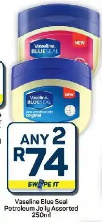 Pick n Pay Hypermarket Vaseline Blue Seal Petroleum Jelly Assorted offer