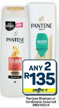 Pick n Pay Hypermarket Pantene Shampoo or Conditioner Assorted offer