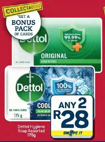 Pick n Pay Hypermarket Dettol Hygiene Soap Assorted offer
