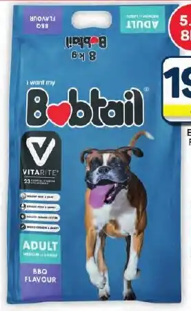 Pick n Pay Hypermarket Bobtail Dry Dog Food Assorted offer