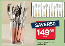 Pick n Pay Hypermarket DAY Multi-Color Cutlery Set offer