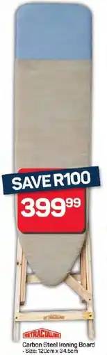 Pick n Pay Hypermarket Retractaline Carbon Steel Ironing Board offer