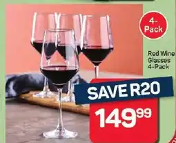 Pick n Pay Hypermarket DAY Red Wine Glasses offer