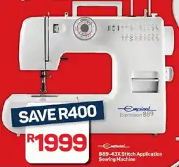 Pick n Pay Hypermarket Empisal 889-43X Stitch Application Sewing Machine offer