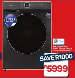 Pick n Pay Hypermarket Midea Titanium Front Loader Washing Machine offer