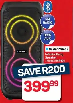 Pick n Pay Hypermarket BLAUPUNKT Infinite Party Speaker offer