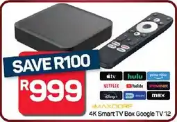 Pick n Pay Hypermarket Maxdorf 4K Smart TV Box Google TV 12 offer