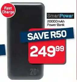 Pick n Pay Hypermarket SmartPowar 20000mAh Power Bank offer