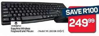 Pick n Pay Hypermarket Volkano Sapphire Wireless Keyboard and Mouse offer