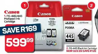 Pick n Pay Hypermarket Canon PG-445/446 Multipack Ink Cartridge offer