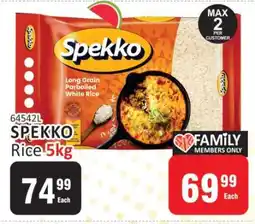 KitKat Cash and Carry SPEKKO Rice 5kg offer