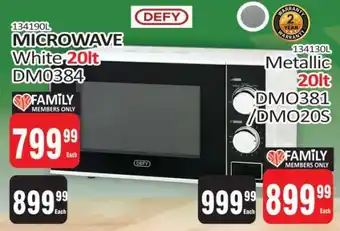 KitKat Cash and Carry DEFY Microwave White 20lt DM0384 offer
