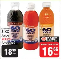 KitKat Cash and Carry SIXO Juice 200ml Assorted offer