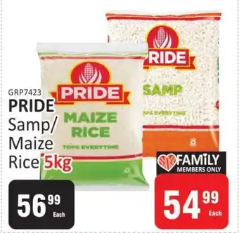 KitKat Cash and Carry PRIDE Samp/Maize Rice 5kg offer