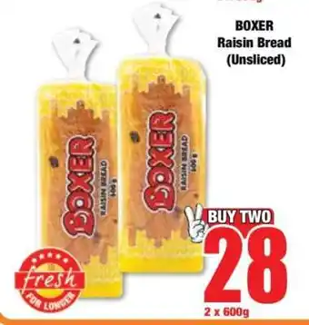 Boxer BOXER Raisin Bread (Unsliced) offer