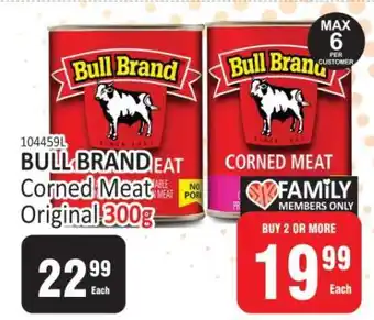 KitKat Cash and Carry BULL BRAND Corned Meat Original 300g offer