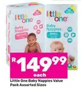 Game Little One Baby Nappies Value Pack Assorted Sizes-Each offer