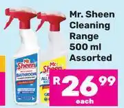 Game Mr Sheen Cleaning Range Assorted-500ml offer