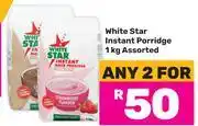 Game White Star Instant Porridge Assorted-For 2 x 1Kg offer