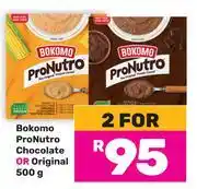 Game Bokomo Pro Nutro (Chocolate Or Original)-For 2 x 500g offer