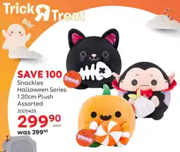 ToysRUs Snackles Halloween Series Plush Assorted offer