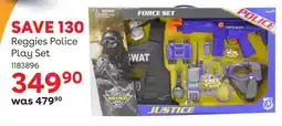 ToysRUs Reggies Police Play Set offer