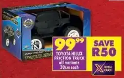 Shoprite Toyota hilux friction truck offer