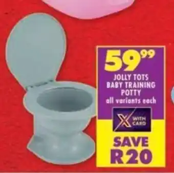 Shoprite Jolly tots baby training potty offer