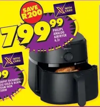 Shoprite Philips analog airfryer offer