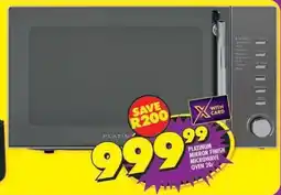 Shoprite Platinum mirror finish microwave oven offer