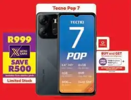 Shoprite Tecno Pop 7 offer